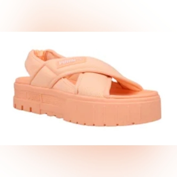 Puma Mayze Platform Sandals, Women's size 9 - Picture 2 of 13
